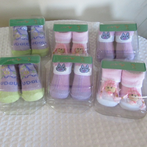 6 Pairs of baby socks new - 6 Months - Picture 4 of 4